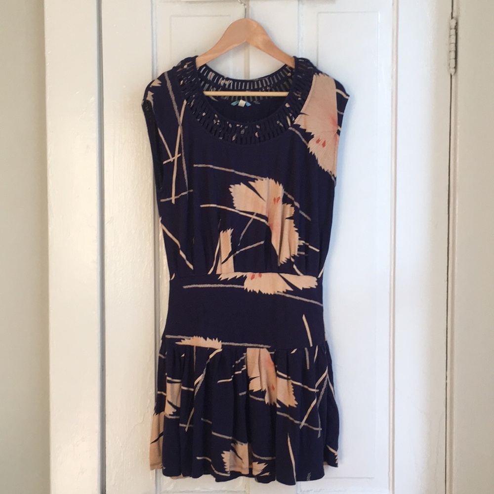 Anthropologie Leifnotes Drop-Waist Dress